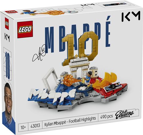 LEGO® Editions Football 43013 Kylian Mbappé – Best of