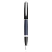 WATERMAN - Parure en résine bleue et noire comprenant un stylo bille et