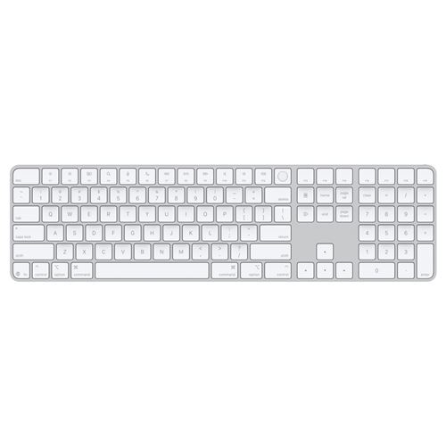 Fnac.com : Clavier sans fil Qwerty Apple Magic Keyboard et pavé numérique Blanc - Clavier.  pour les adhérents. Commandez vos produits high-tech au meilleur prix en ligne et retirez-les en magasin.