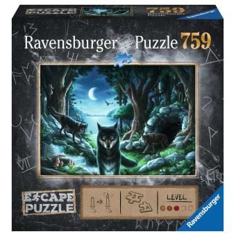 Puzzle Escape 759 pièces Histoires de loups