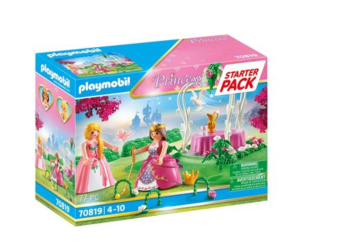 Playmobil Princess 70819 Starter Pack Princesses et Jardin Fleuri