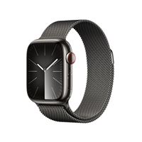 Achat reconditionné Apple Watch Series 8 45 mm Boîtier en acier inoxydable  couleur argent avec bracelet couleur argent en maille milanaise [Wi-Fi +  Cellulaire]