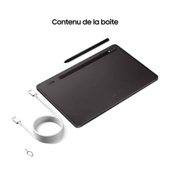 Tablette tactile Samsung Galaxy Tab S8+ 12.4" 5G 128 Go Anthracite