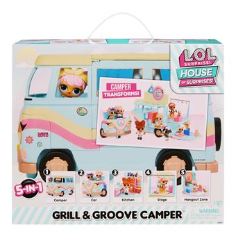 Poupée L.O.L. Surprise VAN Grill et Groove Camper