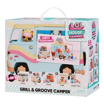 Poupée L.O.L. Surprise VAN Grill et Groove Camper