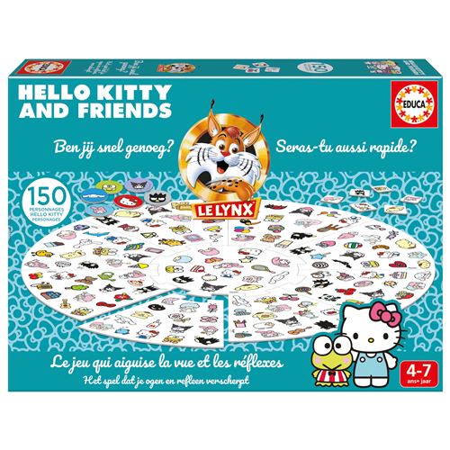 Jeu classique Educa Le Lynx Hello Kitty and Friends