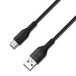 Câble USB type A 2.0 vers USB Type C Temium 2m Noir