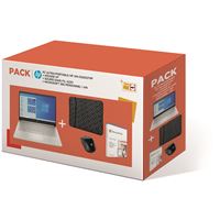 Pack PC Ultra Portable HP 14s-dq2027nf 14" Intel Core i3 8 Go RAM 256 Go SSD Gris + Housse HP 14" Gris + Souris sans fil HP + Microsoft 365
