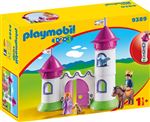 Playmobil 1.2.3 9389 Château de Princesse avec Tours empilables