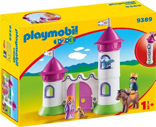 Playset Playmobil Château de Princesse avec Tours empilables