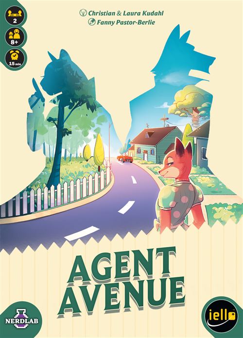 Jeu de stratégie Iello Agent Avenue - vue 1