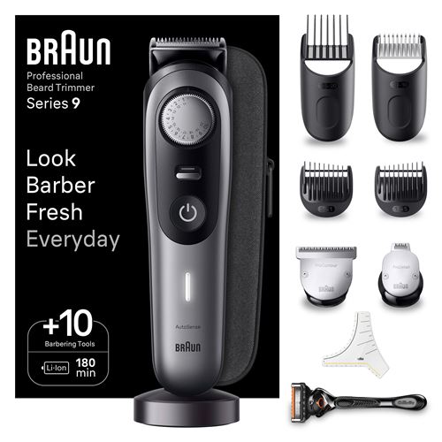 Tondeuse Barbe Braun BT9420 Gris
