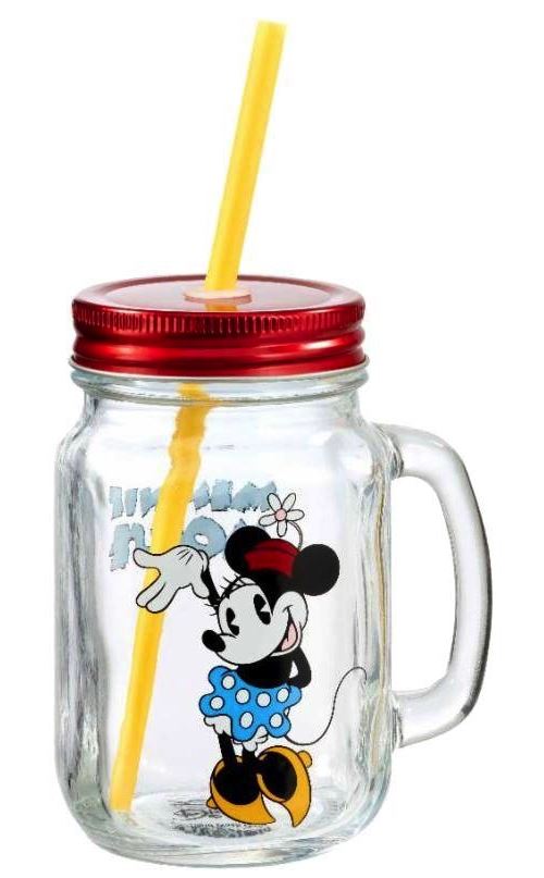DISNEY-VERRE MASON JAR MINNIE