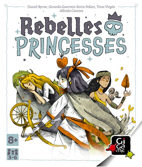 Jeu D'ambiance Gigamic Rebelles Princesses – Jeu De Plis Original, 3-6 Joueurs