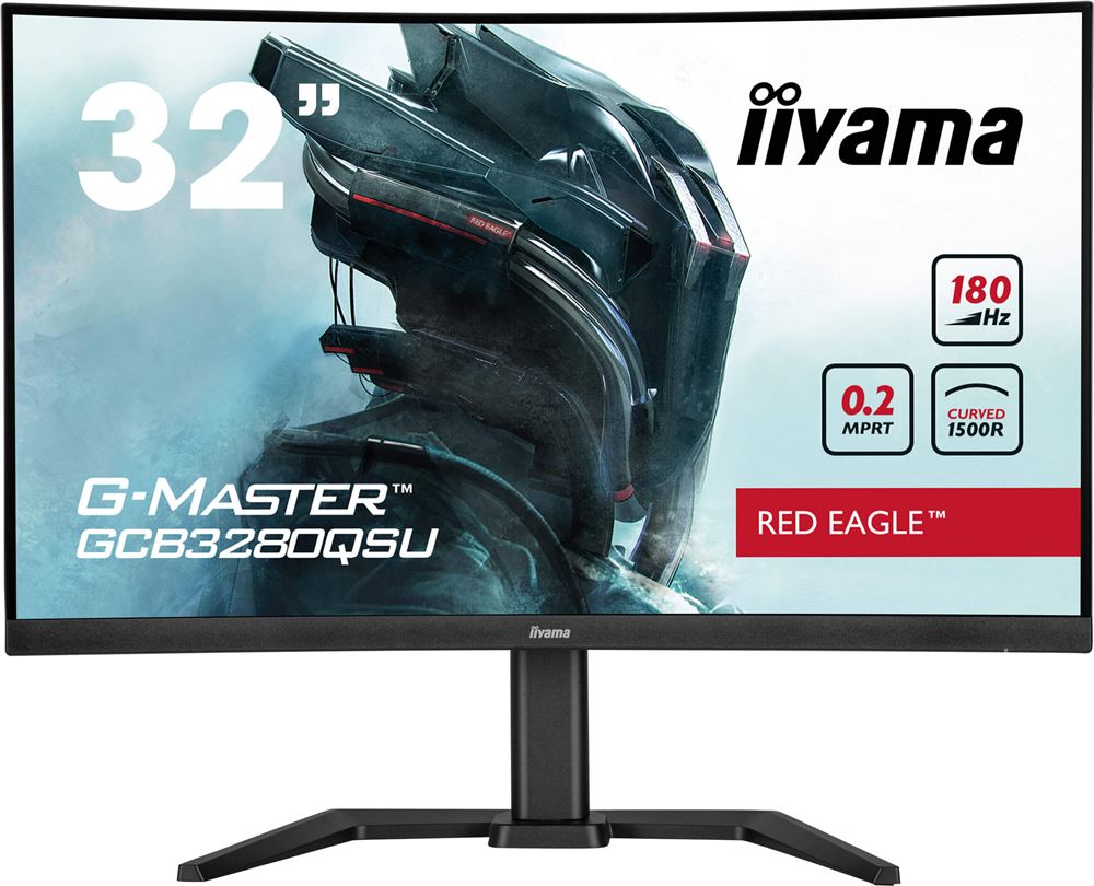 iiyama G-MASTER Red Eagle G2766HSU-B1 - écran LED - incurvé - Full HD (1080p) - 27 - HDR