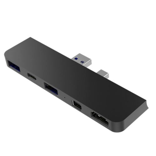 Adaptateur HyperDrive Surface Pro Noir Hub USB-C