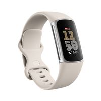 Bracelet connecté Fitbit Charge 6 Porcelaine et Argent
