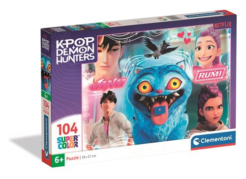 Clementoni Puzzle 104 Pièces K-Pop Demon Hunters