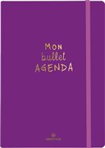 Agenda scolaire semainier Oberthur A5 S/S Bullet Violet