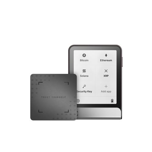 Cryptowallet Ledger Flex™ Graphite avec Recovery Key incluse