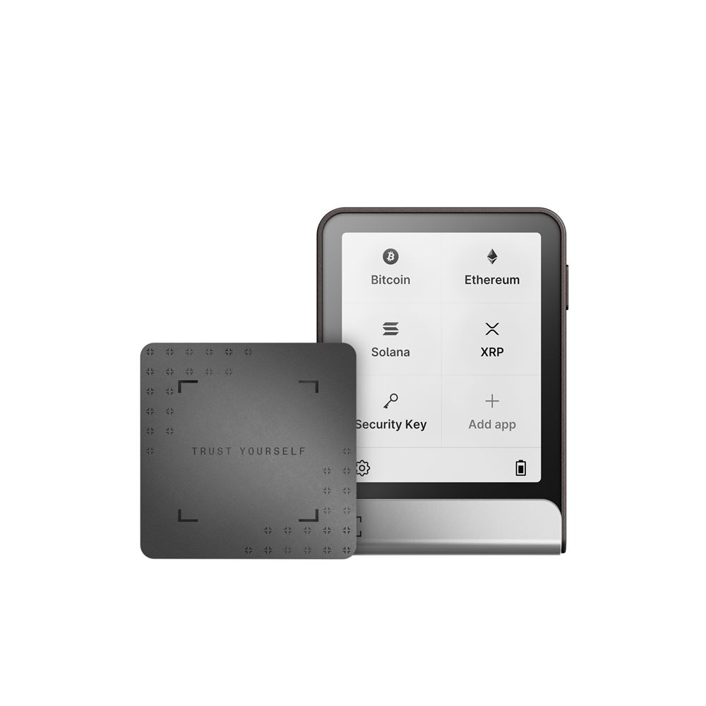 Cryptowallet Ledger Flex™ Graphite avec Recovery Key incluse