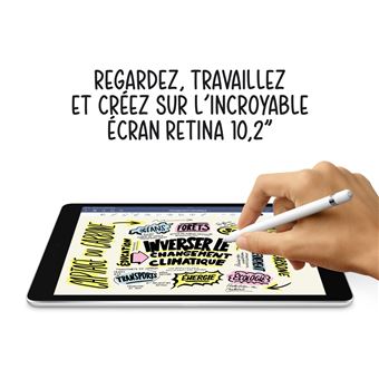 Apple iPad (9ème gen) - tablette 10,2 - 256 Go - argent Pas Cher
