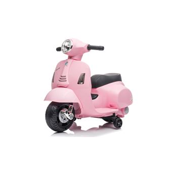 Véhicule électrique Turbo Challenge Mini Vespa GTS Rose