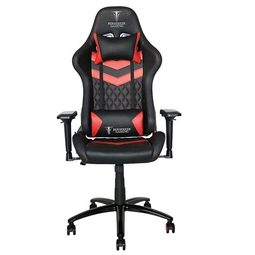 Chaise gaming Alpha Omega Players Berserker Thor Luxury Noir et Rouge