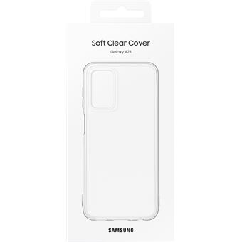 Coque souple ultra fine Samsung pour Galaxy A23 5G Noir transparent