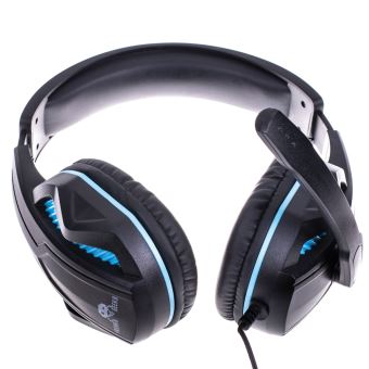 Micro-casque gaming Freaks And Geeks SPX-200 V.2 Noir pour PS4, Xbox One et Nintendo Switch