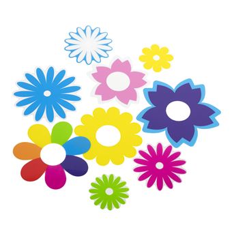 Jeu d'éveil Lalaboom Set créatif Fleurs et perles éducatives 25 pièces