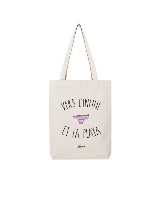 Tote Bag Le Fabuleux Shaman Vers l'infini et la Playa Gris