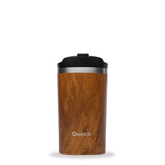 Travel mug Qwetch 300 ml Wood