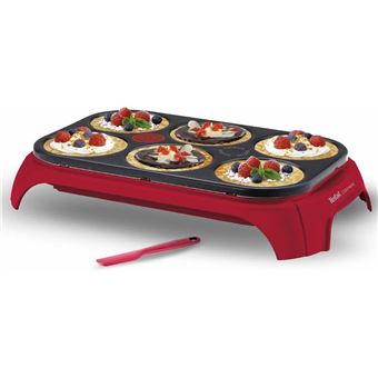 Crêpière Tefal Crep'party Colormania 1000 W Rouge - 1