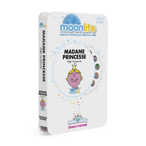 Pack Projecteur Moonlite Avec Histoire Madame Princesse