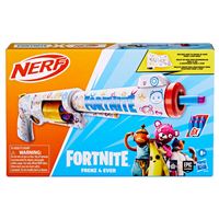 Fortnite Dual Pack Nerf – 2 Blasters + 6 Fléchettes Elite, Flint-Knock & LP, Parfait Pour Jouer Dehors