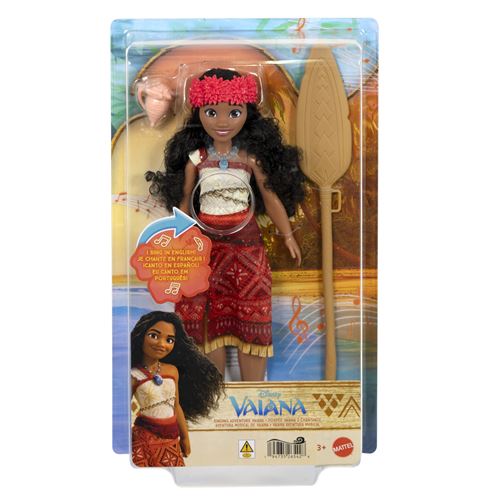 Poupée Disney Princesses Vaiana 2 Chantante