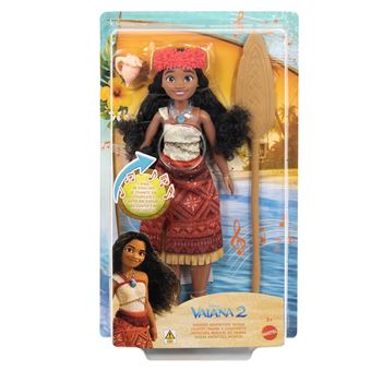 Poupée Disney Princesses Vaiana 2 Chantante - 1