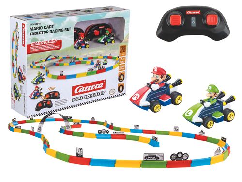 Véhicules télécommandés Carrera RC Mario Kart™ Tabletop Racing Set Mario & Luigi - Carrera