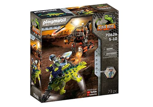 Playmobil Dinos 70626 Saichania Et Robot Soldat