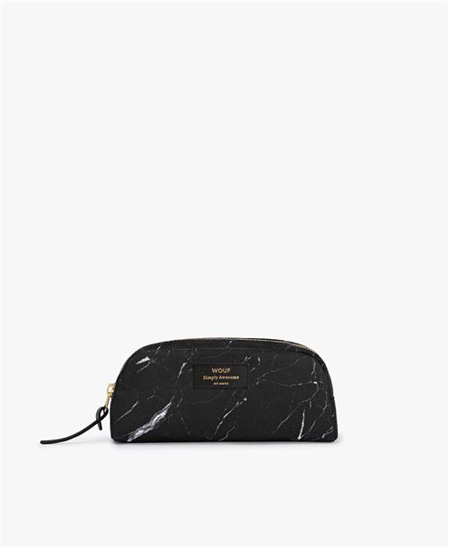 Trousse à maquillage Wouf Marbre Noir