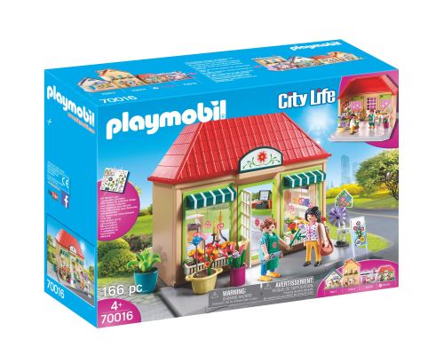 Playmobil City Life 70016 Magasin De Fleurs
