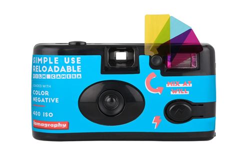 Appareil photo argentique 24x36 Lomography Simple Use Camera Couleur Réutilisable