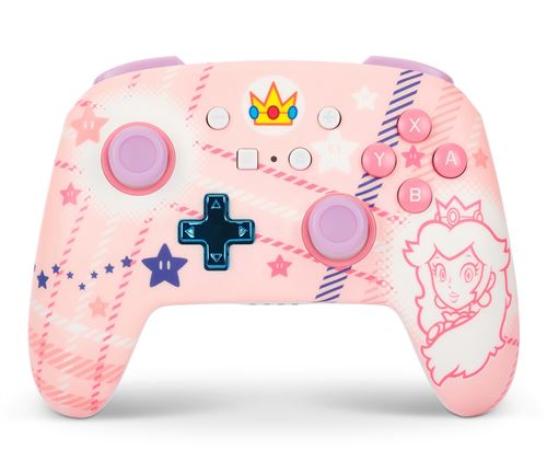 Manette sans fil PowerA Peach pour Nintendo Switch