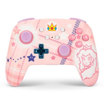 PowerA – Nintendo Switch Controller – Bluetooth – Enhanced – Peach - 1