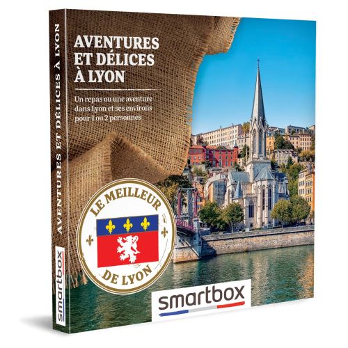 Coffret cadeau Smartbox Aventures et délices à Lyon