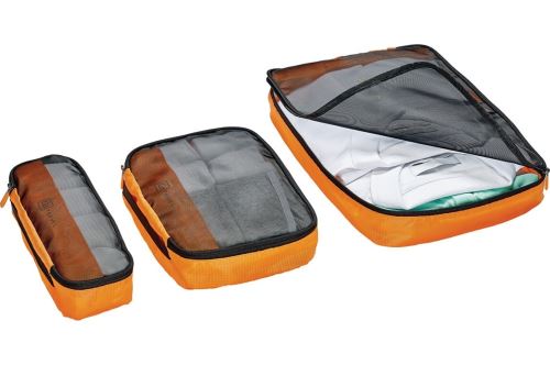 Set de 3 housses GO Travel pour vêtements Jaune