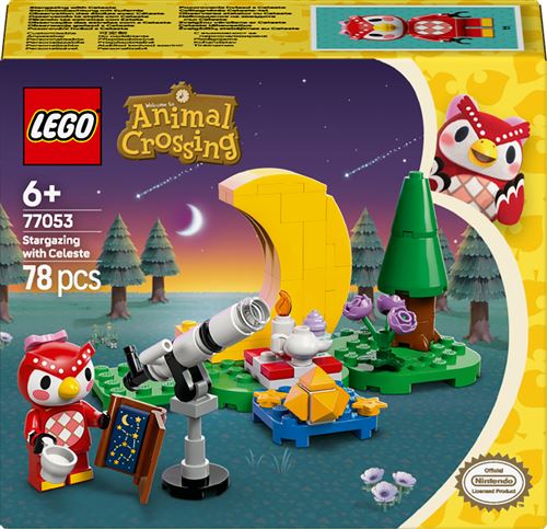 LEGO® Animal Crossing™ 77053 Observation des étoiles avec Céleste