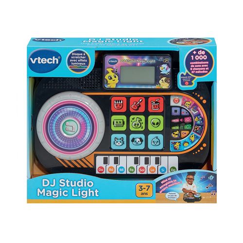 Platine Musical Vtech 80-581405 – DJ Studio Magic Light pour Enfants 3-7 Ans - vue 3