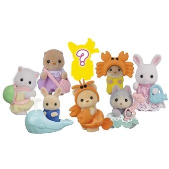 Figurine Sylvanian Families Sachets surprise Le monde marin des bébés Modèle aléatoire